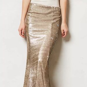 The most fun mermaid sequin maxi skirt, size medium
